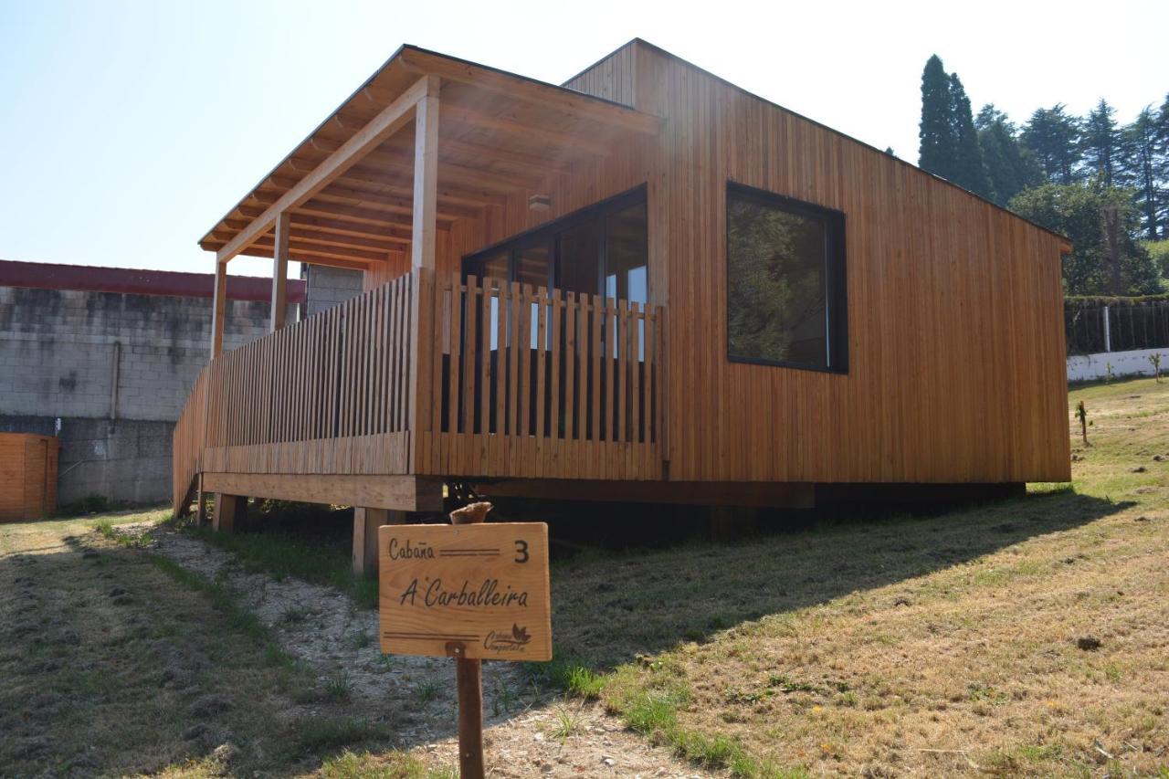 Cabanas Compostela - Cabana A Carballeira Santiago de Compostela Bagian luar foto