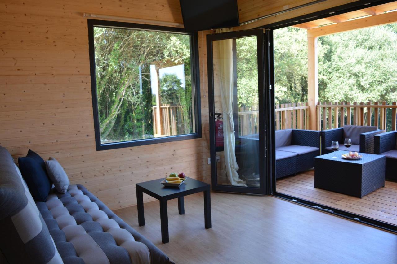 Cabanas Compostela - Cabana A Carballeira Santiago de Compostela Bagian luar foto
